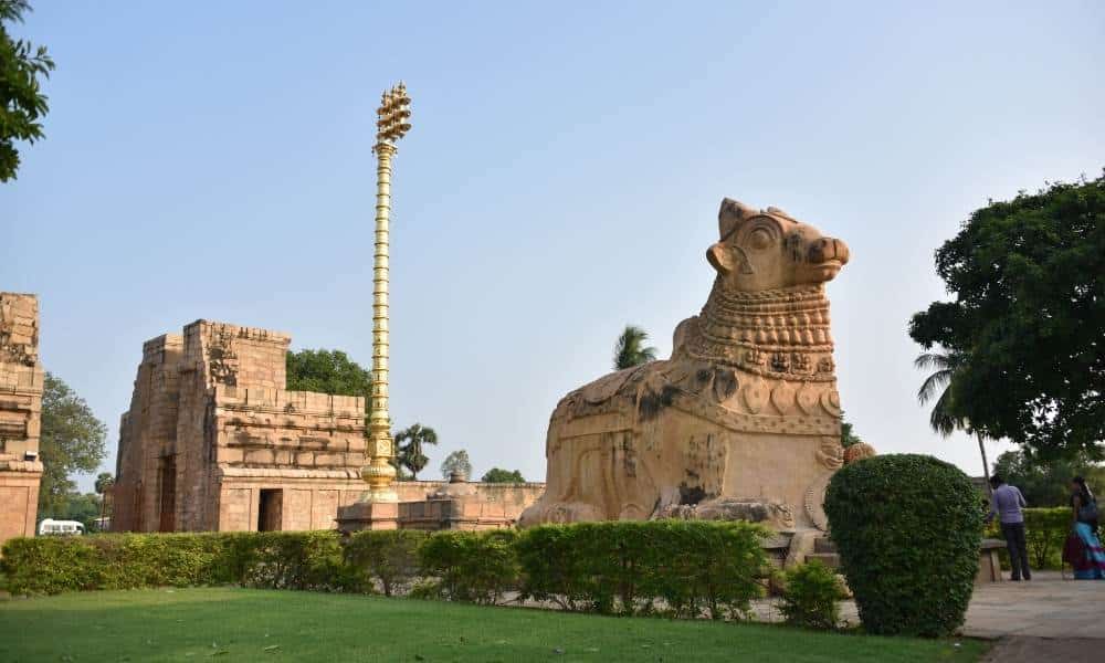 Gangaikonda Cholapuram Temple Nandi.