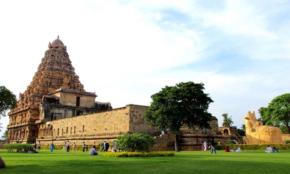 Gangaikonda Cholapuram Vimana concave architectural style