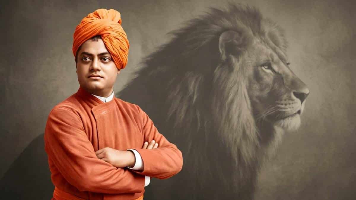 Swami Vivekananda story of the Lion and the Sheep for modern self-realization.