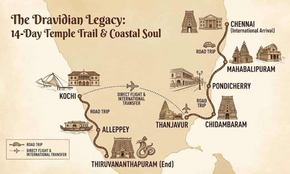 The Ultimate 14 Day South India Itinerary Chennai: An Inspiring ...